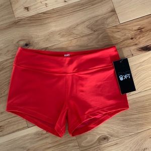 KFT red shorts, M NWT